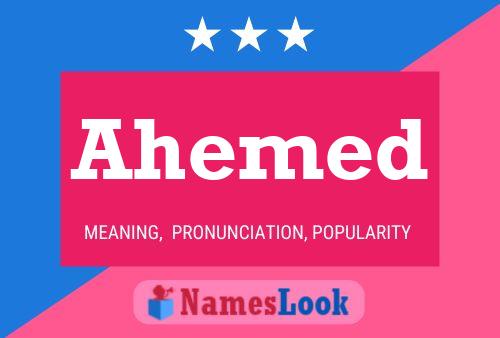 Постер имени Ahemed