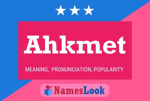 Постер имени Ahkmet