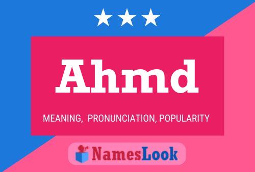 Постер имени Ahmd