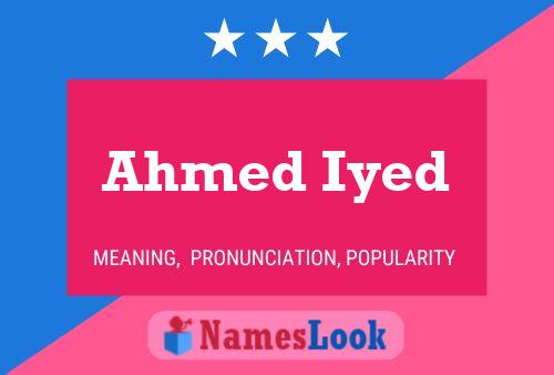 Постер имени Ahmed Iyed