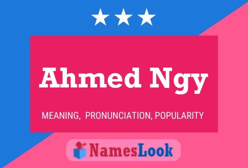 Постер имени Ahmed Ngy