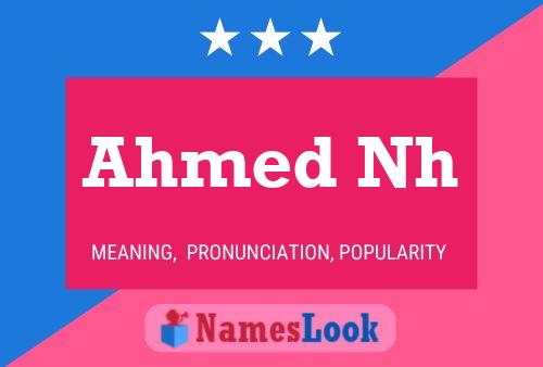 Постер имени Ahmed Nh