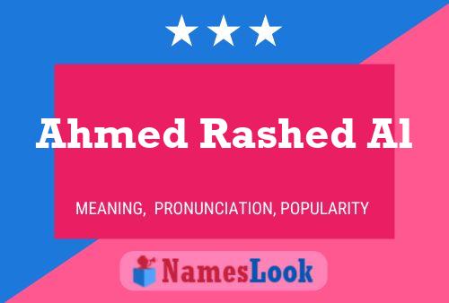 Постер имени Ahmed Rashed Al