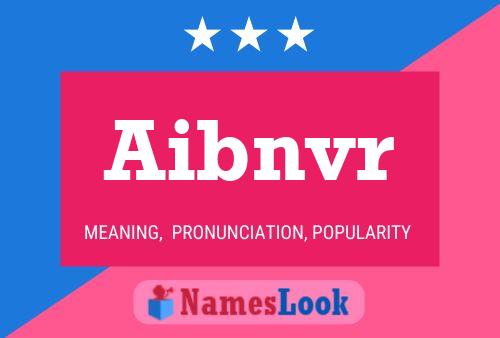 Постер имени Aibnvr