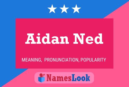 Постер имени Aidan Ned