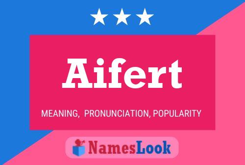 Постер имени Aifert