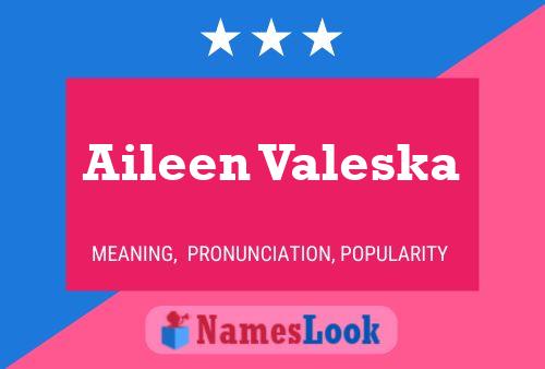 Постер имени Aileen Valeska