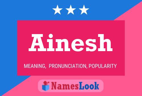 Постер имени Ainesh