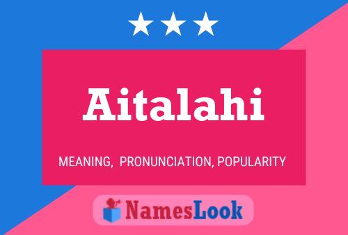 Постер имени Aitalahi