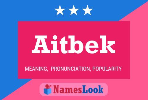 Постер имени Aitbek