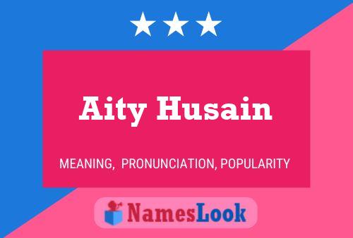 Постер имени Aity Husain