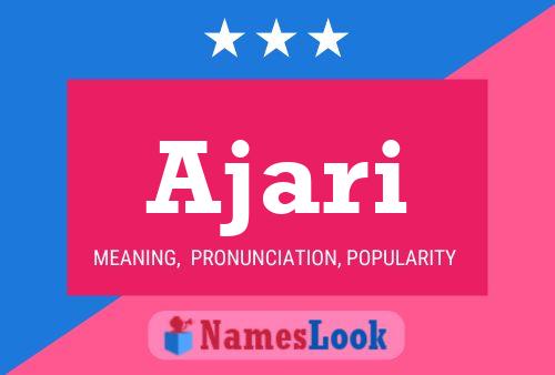 Постер имени Ajari