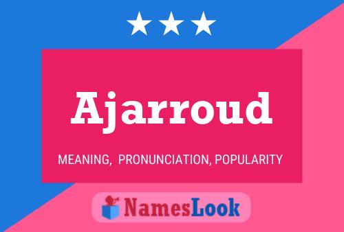 Постер имени Ajarroud