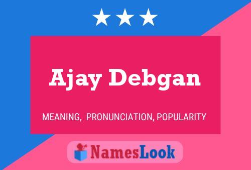 Постер имени Ajay Debgan