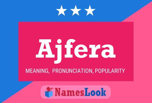 Постер имени Ajfera