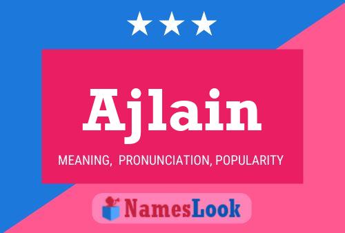 Постер имени Ajlain