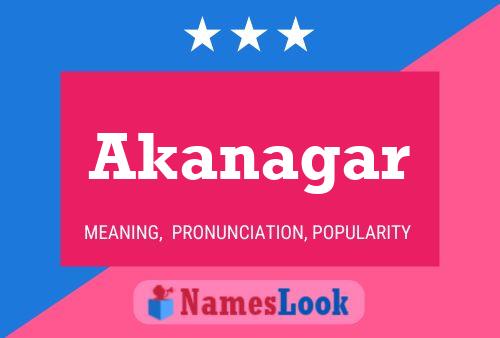 Постер имени Akanagar