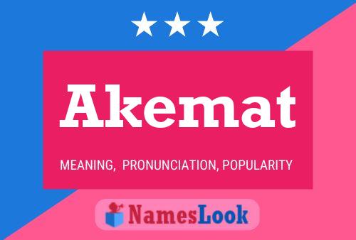 Постер имени Akemat