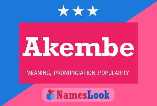 Постер имени Akembe