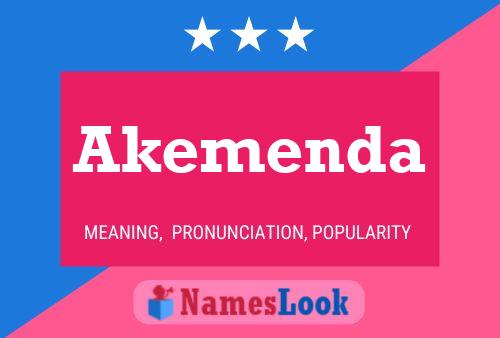 Постер имени Akemenda