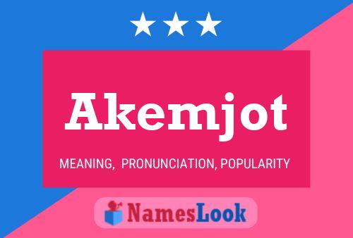 Постер имени Akemjot