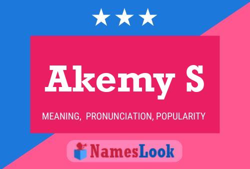 Постер имени Akemy S