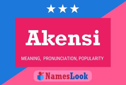 Постер имени Akensi