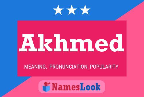 Постер имени Akhmed