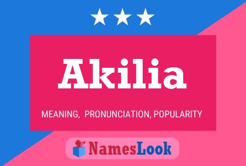 Постер имени Akilia