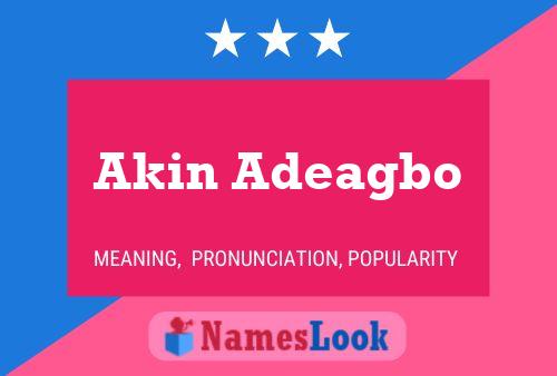 Постер имени Akin Adeagbo