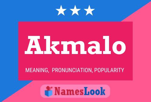 Постер имени Akmalo