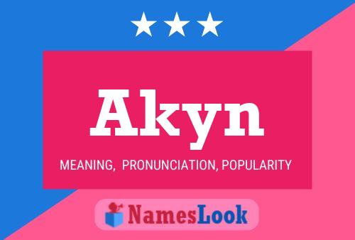 Постер имени Akyn