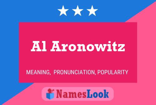 Постер имени Al Aronowitz