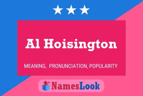 Постер имени Al Hoisington