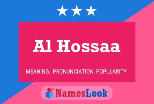 Постер имени Al Hossaa