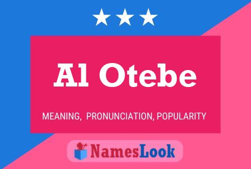 Постер имени Al Otebe