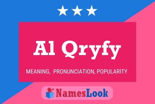 Постер имени Al Qryfy