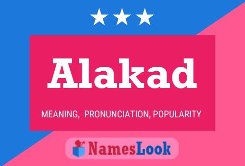 Постер имени Alakad