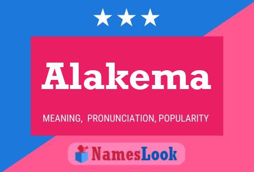 Постер имени Alakema