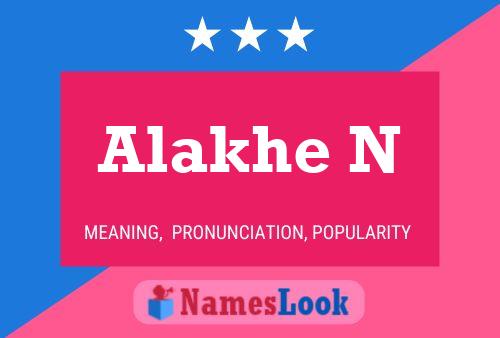 Постер имени Alakhe N