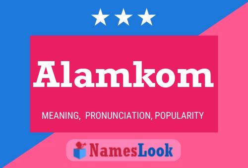 Постер имени Alamkom