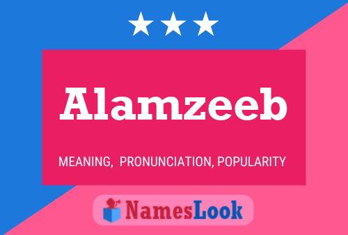 Постер имени Alamzeeb