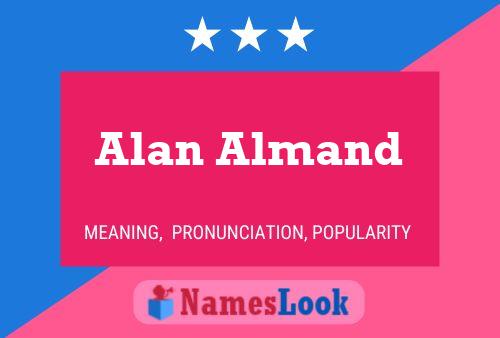 Постер имени Alan Almand