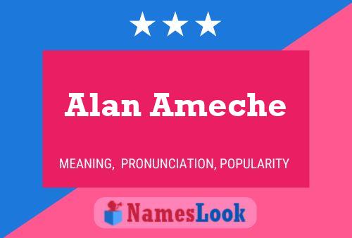 Постер имени Alan Ameche