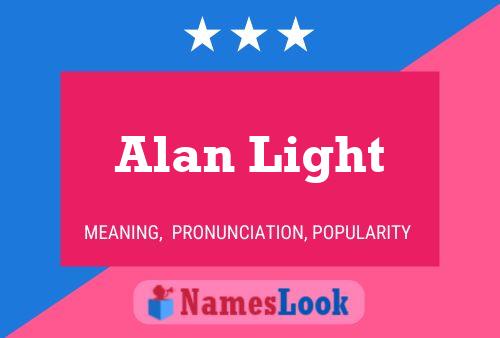 Постер имени Alan Light