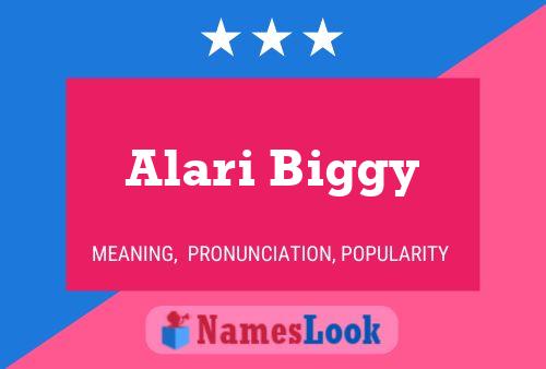 Постер имени Alari Biggy