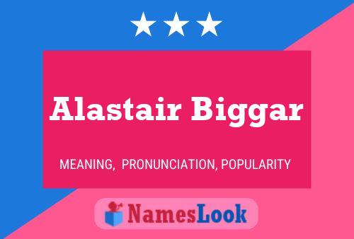 Постер имени Alastair Biggar