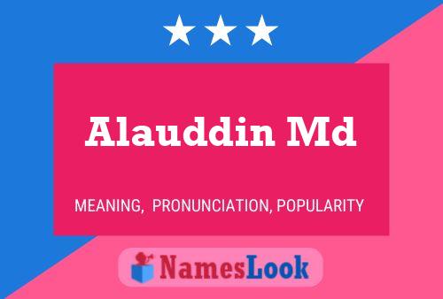 Постер имени Alauddin Md