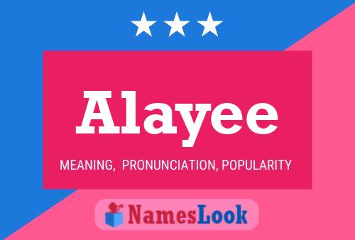 Постер имени Alayee