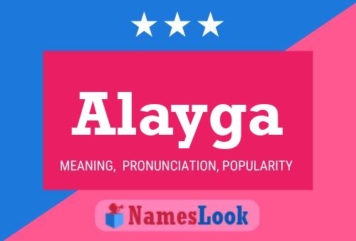 Постер имени Alayga